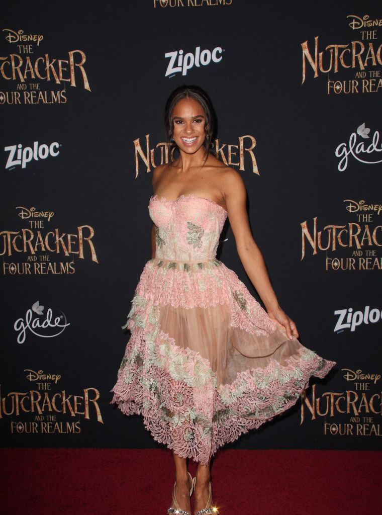 At Disney's "The Nutcracker and the Four Realms" World Premiere