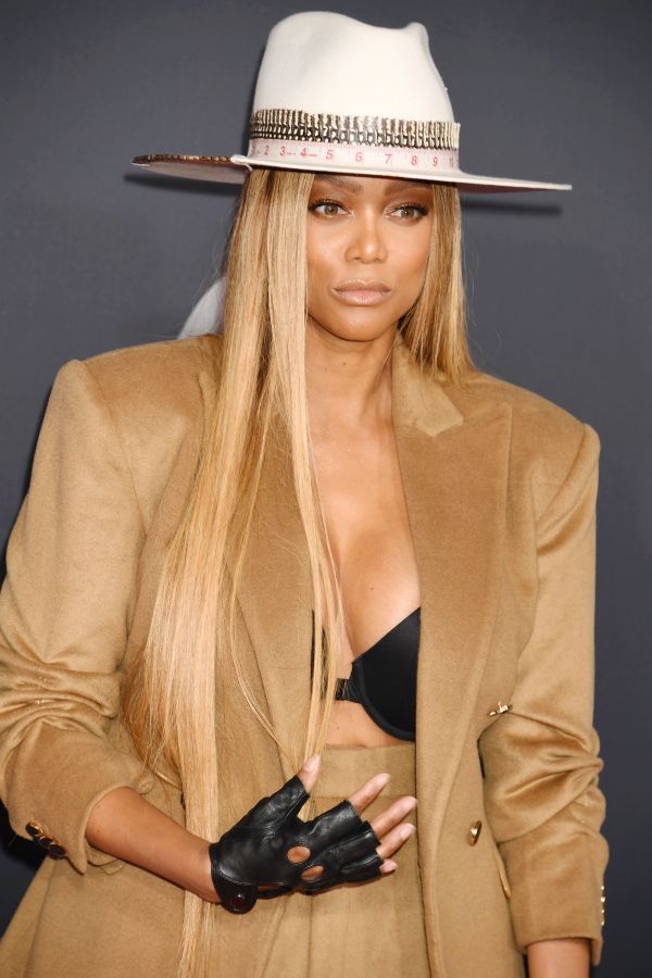 Tyra Banks at the 2019 American Music Awards at Microsoft Theater