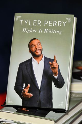Tyler Perry Launches His New Book "Higher Is Waiting"