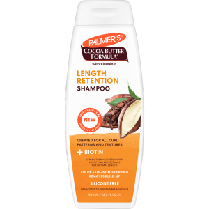 Cocoa Butter + Biotin Length Retention System Shampoo