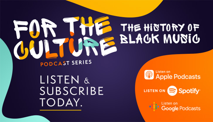 Black Music Month 2021 Feature Graphic