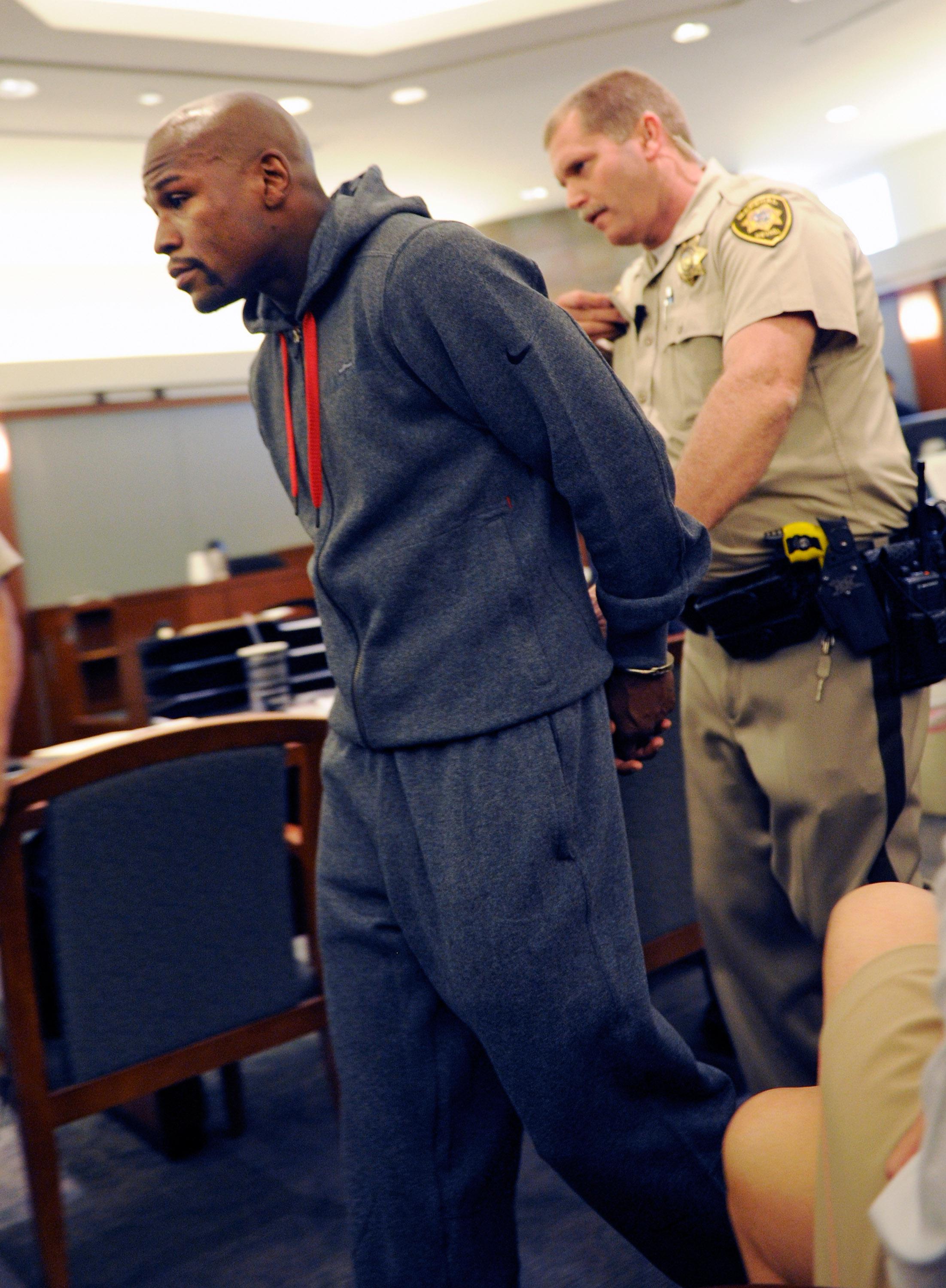 Floyd Mayweather Jr. Appears In Court