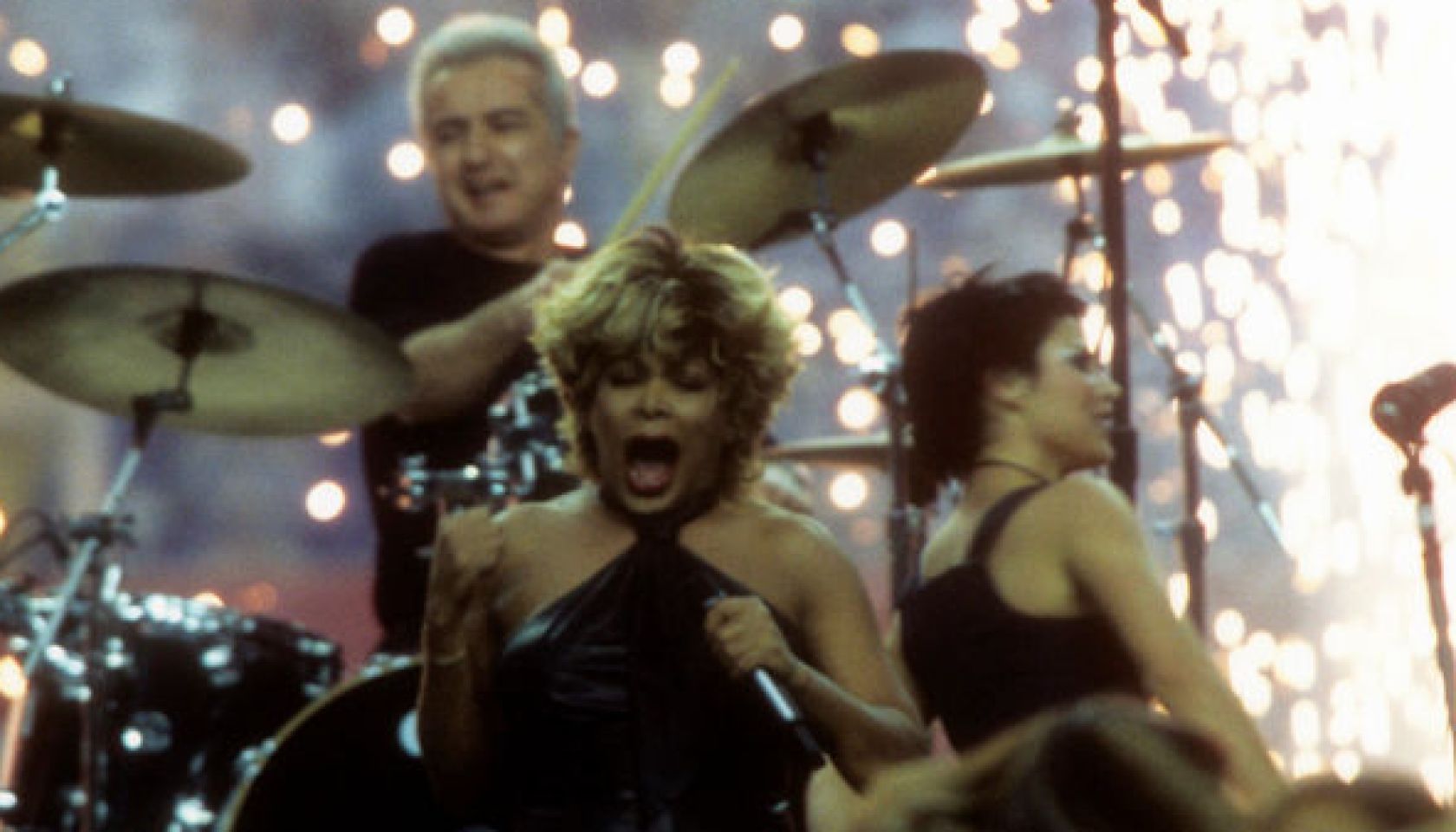 Tina Turner Performs At Super Bowl XXXIV