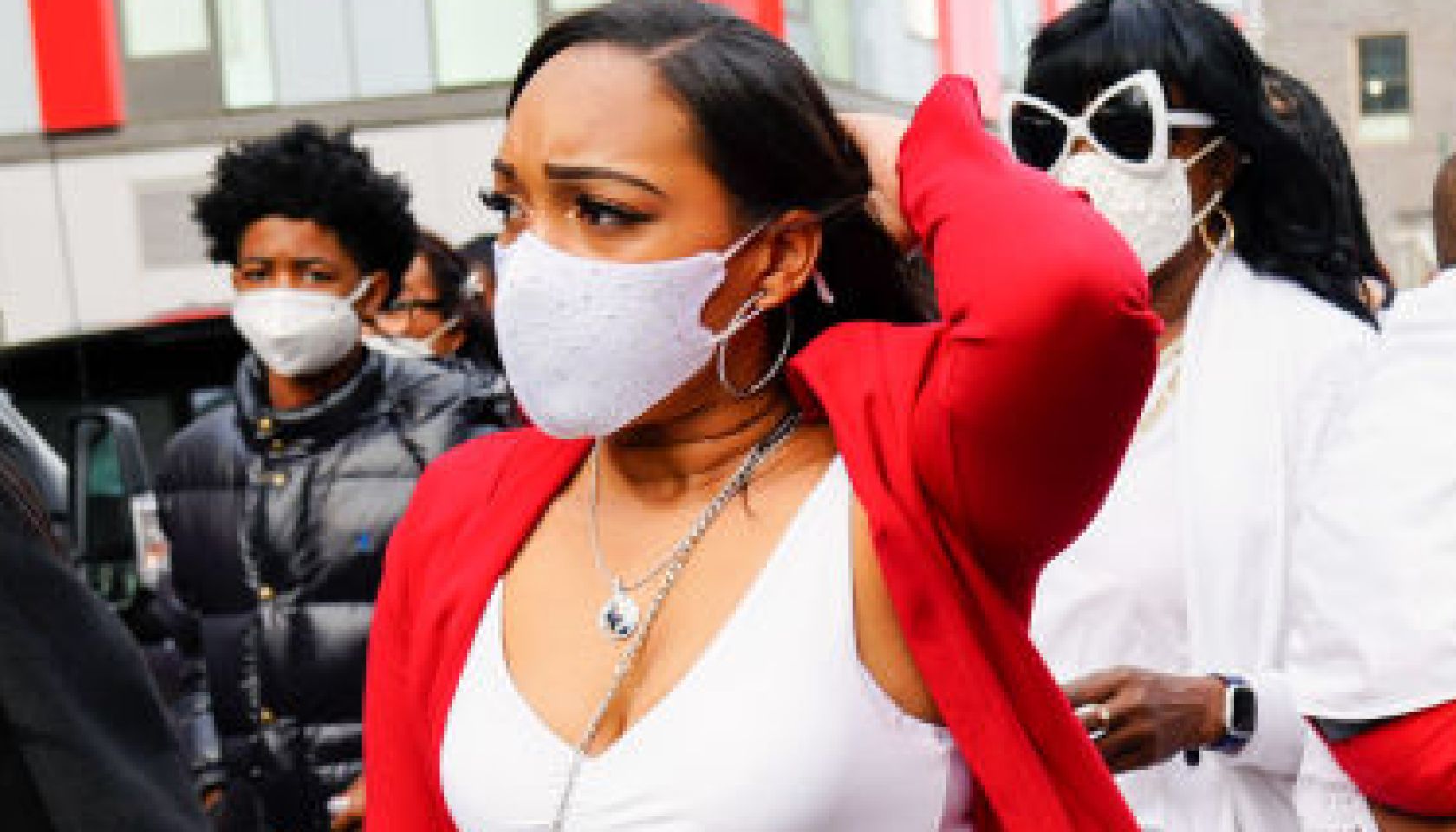 Celebrity Sightings In New York City - April 24, 2021