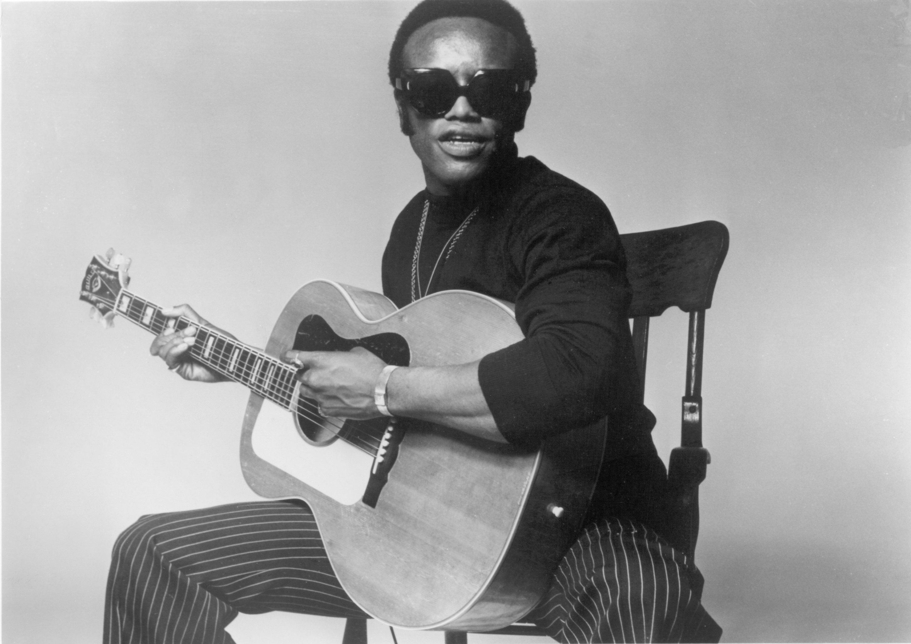 Guitarist and singer Bobby Womack