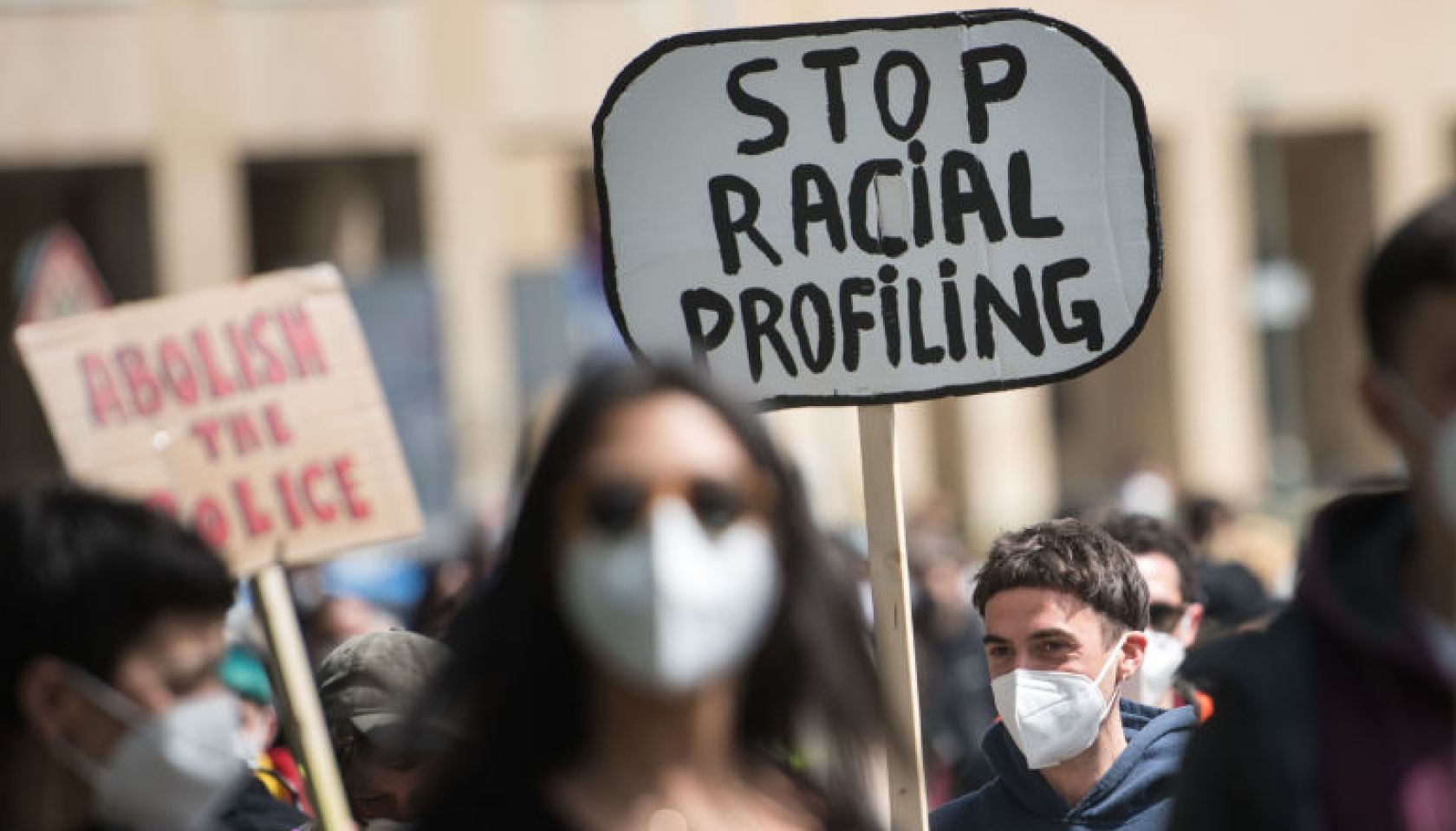Anti-Police Protest In Berlin