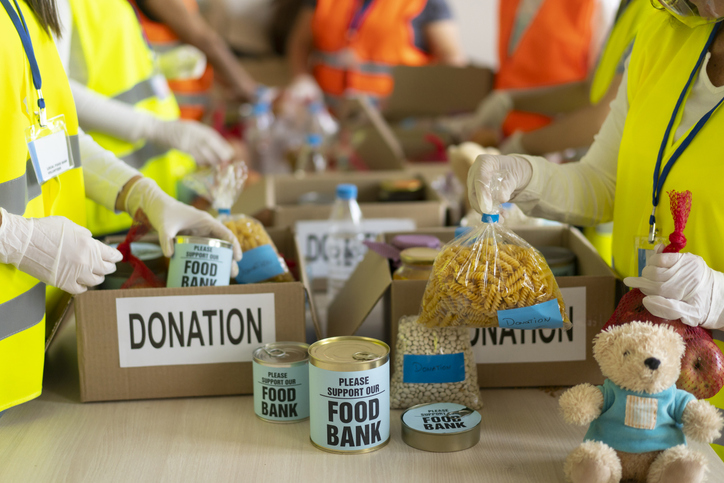Food donation for poor people