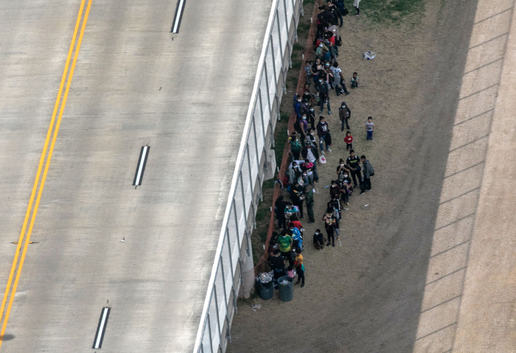 Texas Department Of Public Safety Patrols Border Along Rio Grande River