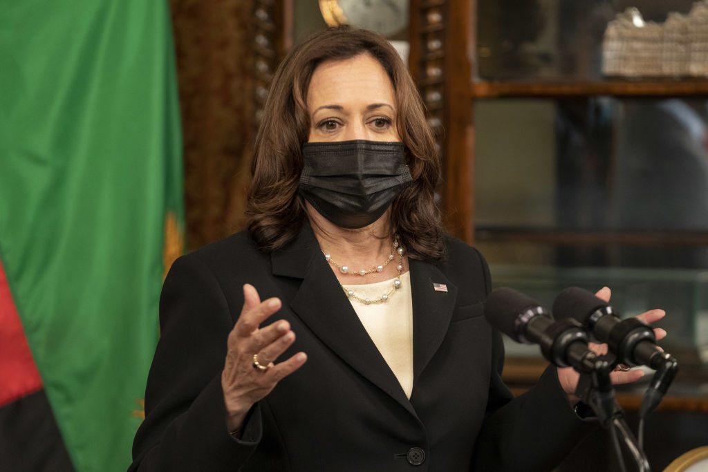 Vice President Harris Meets With Zambian President Hakainde Hichilema