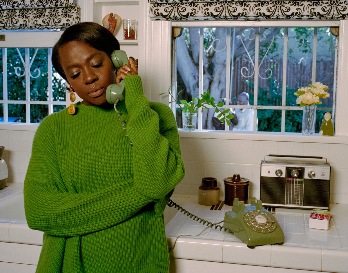 Regina King directs Viola Davis Julius Tennon and Genesis Tennon for W Magazine