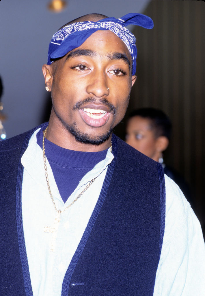 Tupac Shakur Attends Premiere