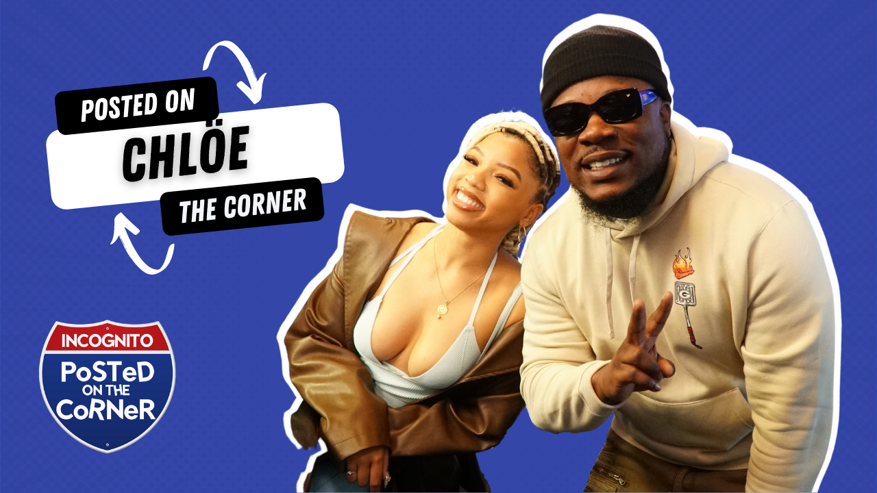 Chloe Bailey Posted On The Corner