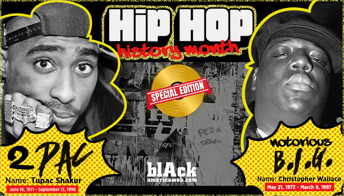 2Pac Big Hip-Hop History Month Cards