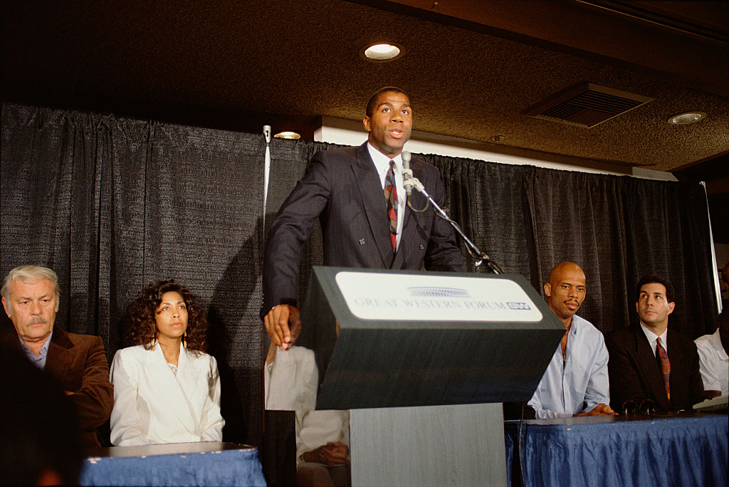 American Basketball Player Magic Johnson