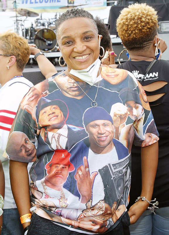 A True LL Fan at The Tom Joyner Foundation Fantastic Voyage 20 in 2021
