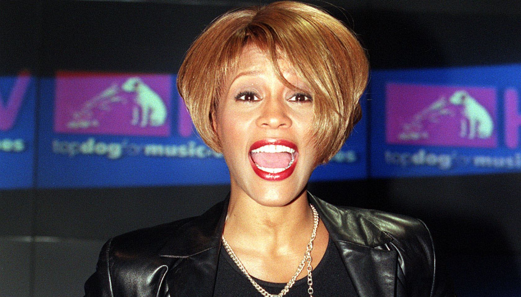 Whitney Houston at HMV