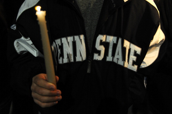 Penn State Students Hold Candle Light Vigil For Abused Victims