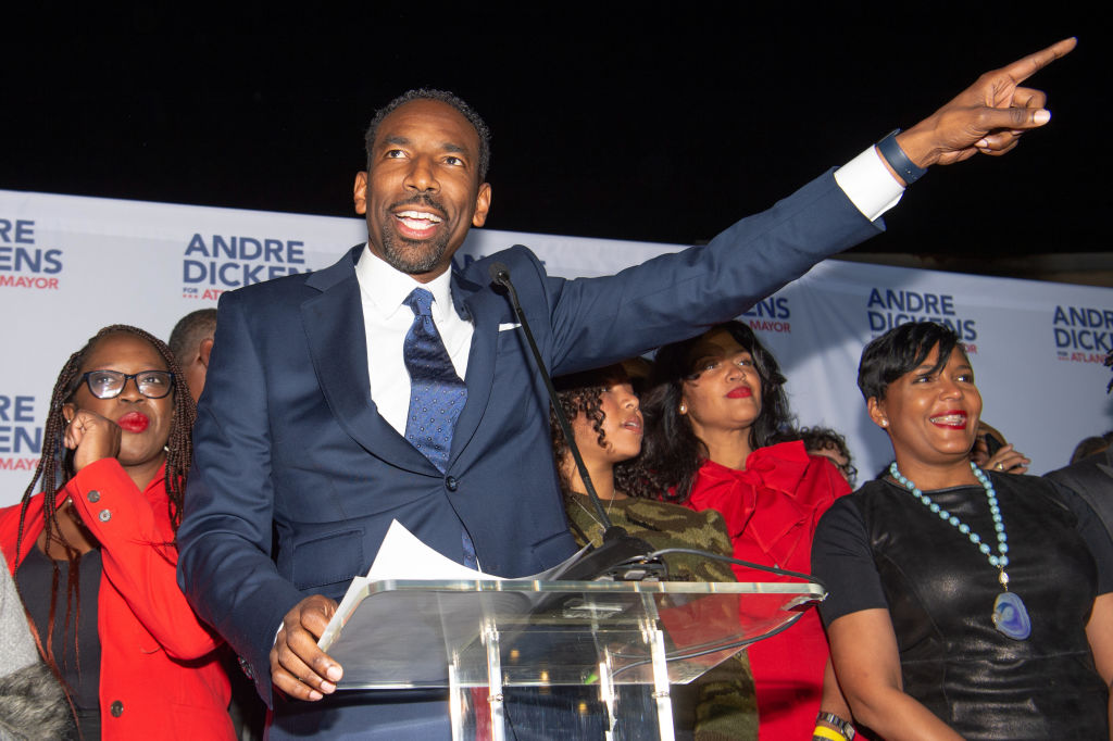 Celebrities Attend Atlanta Area Election Runoff Watch Parties