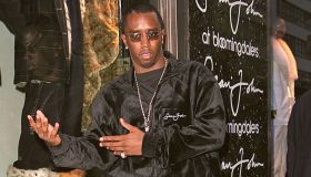 Sean P. Diddy Combs at Unveiling of Bloomingdale's Fall 2000 Windows Featuring Sean John