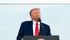 President Donald J. Trump delivers remarks during the 2020 Salute to America event Saturday, July 4, 2020, on the South Lawn of the White House