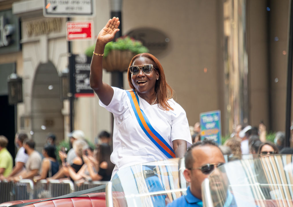 "Hometown Heroes" Ticker Tape Parade Held In New York City