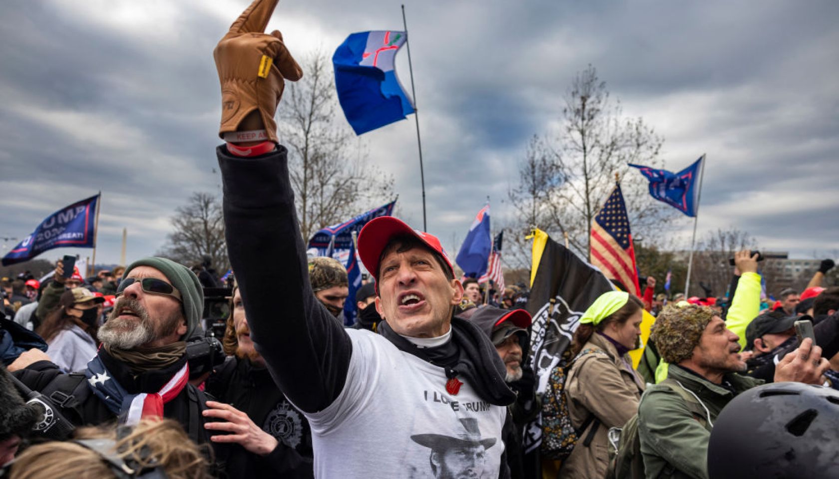Trump Supporters Hold "Stop The Steal" Rally In DC Amid Ratification Of Presidential Election