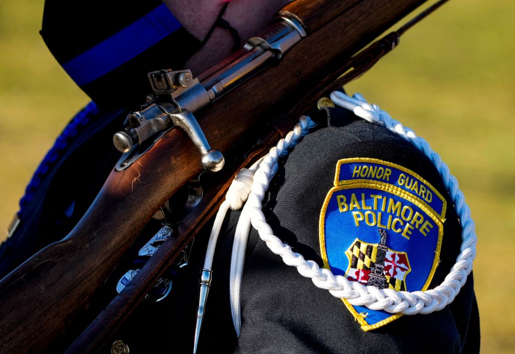 US-CRIME-POLICE-FUNERAL