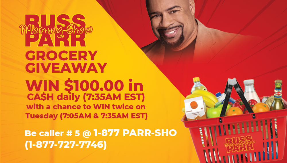 RUSS PARR GROCERY Giveaway Contest Graphics