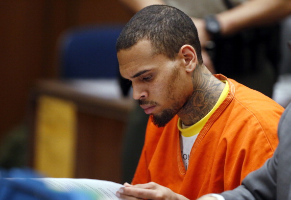 Chris Brown Court Appearance