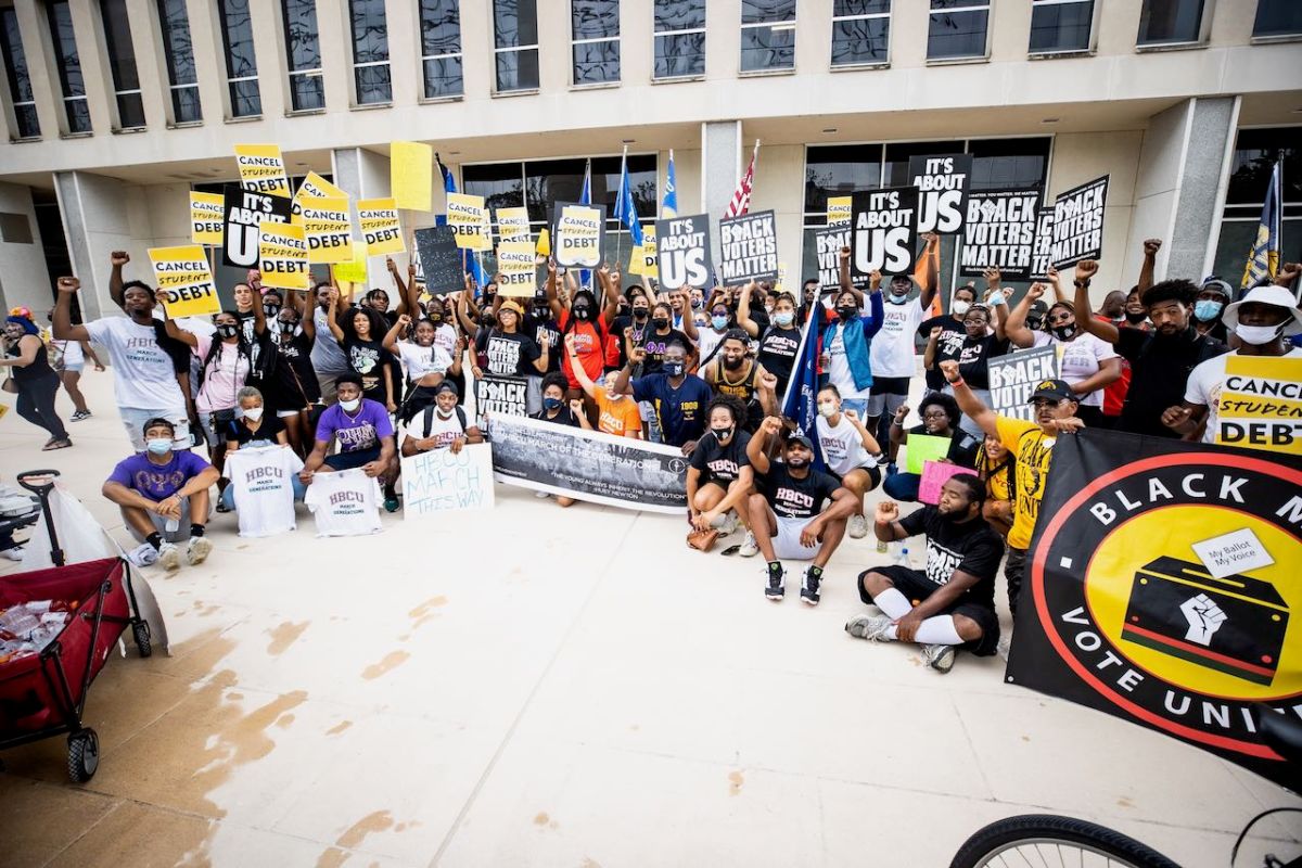 Black Voters Matter: Howard Protest