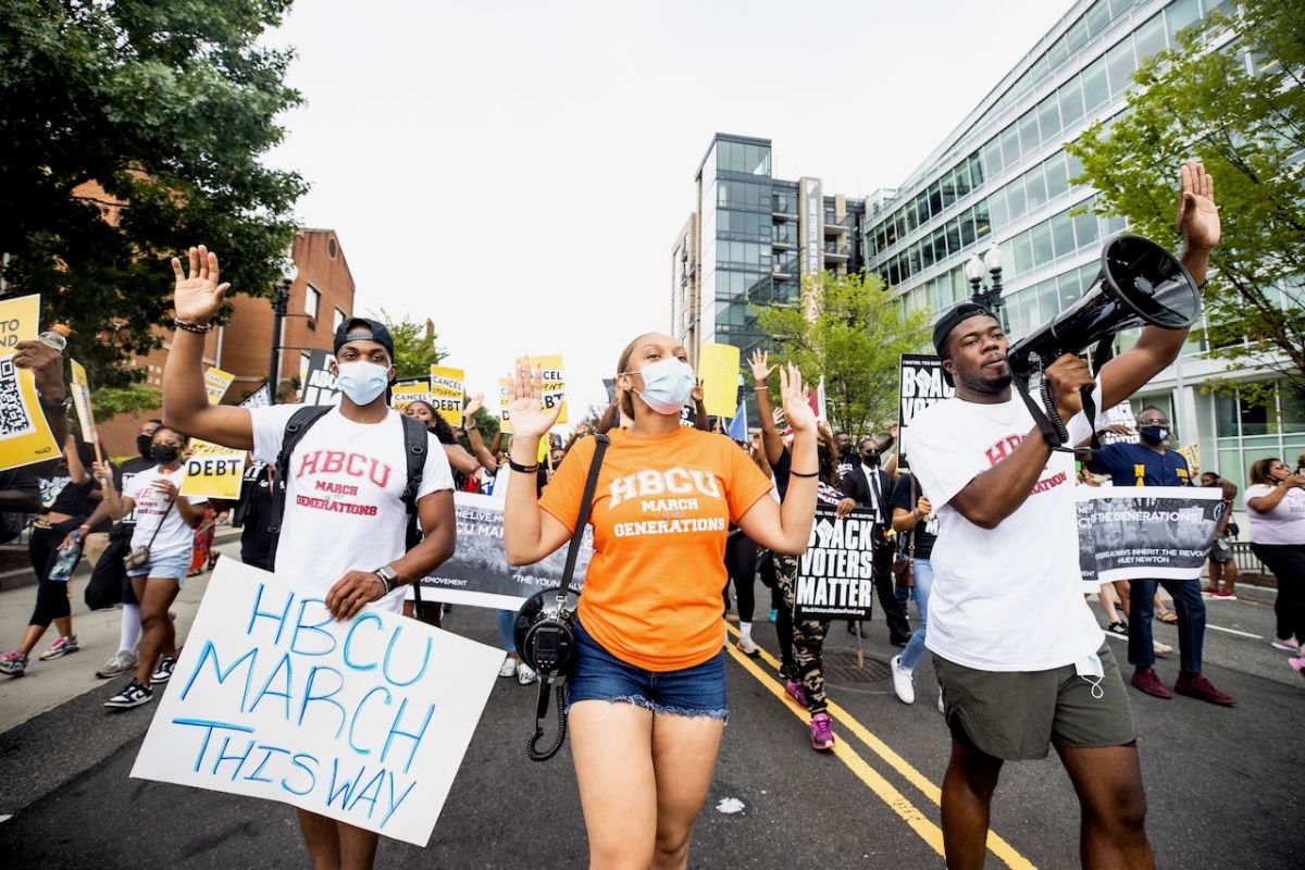 Black Voters Matter: Howard Protest