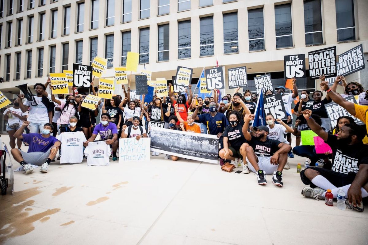 Black Voters Matter: Howard Protest