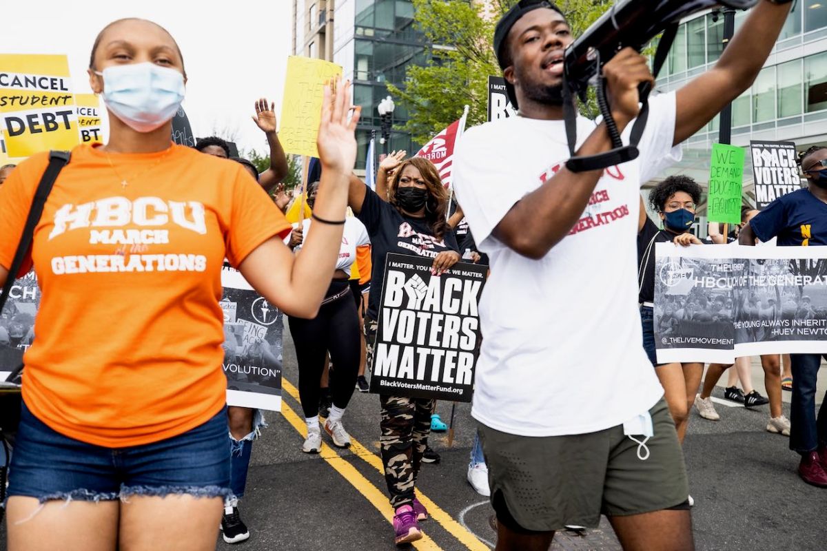 Black Voters Matter: Howard Protest