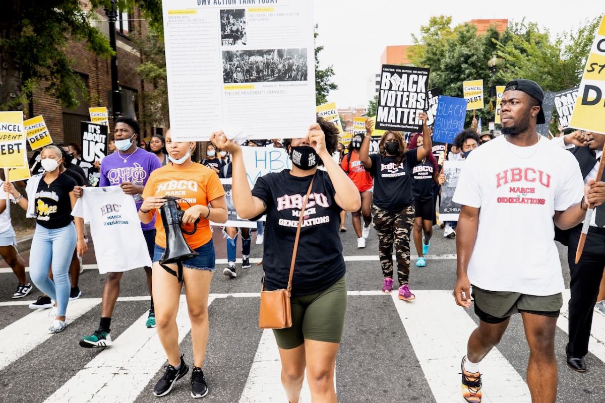 Black Voters Matter: Howard Protest