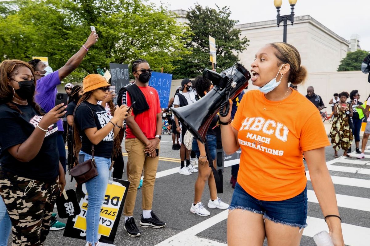 Black Voters Matter: Howard Protest