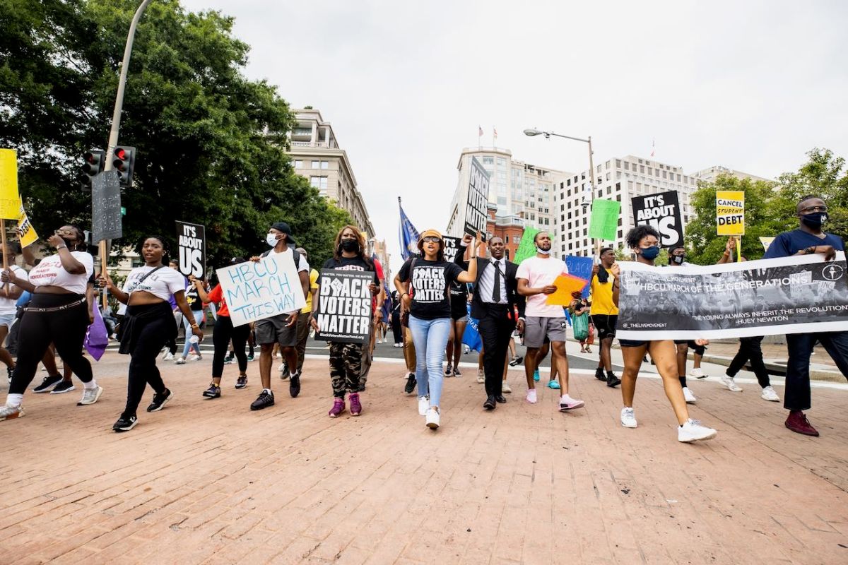 Black Voters Matter: Howard Protest