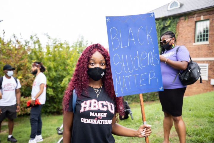 Black Voters Matter: Howard Protest
