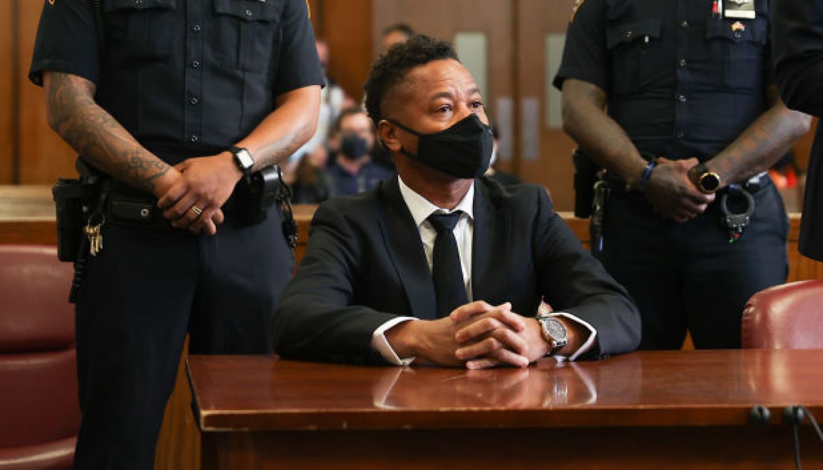 Oscar-winning actor Cuba Gooding Jr in court for hearings in groping case