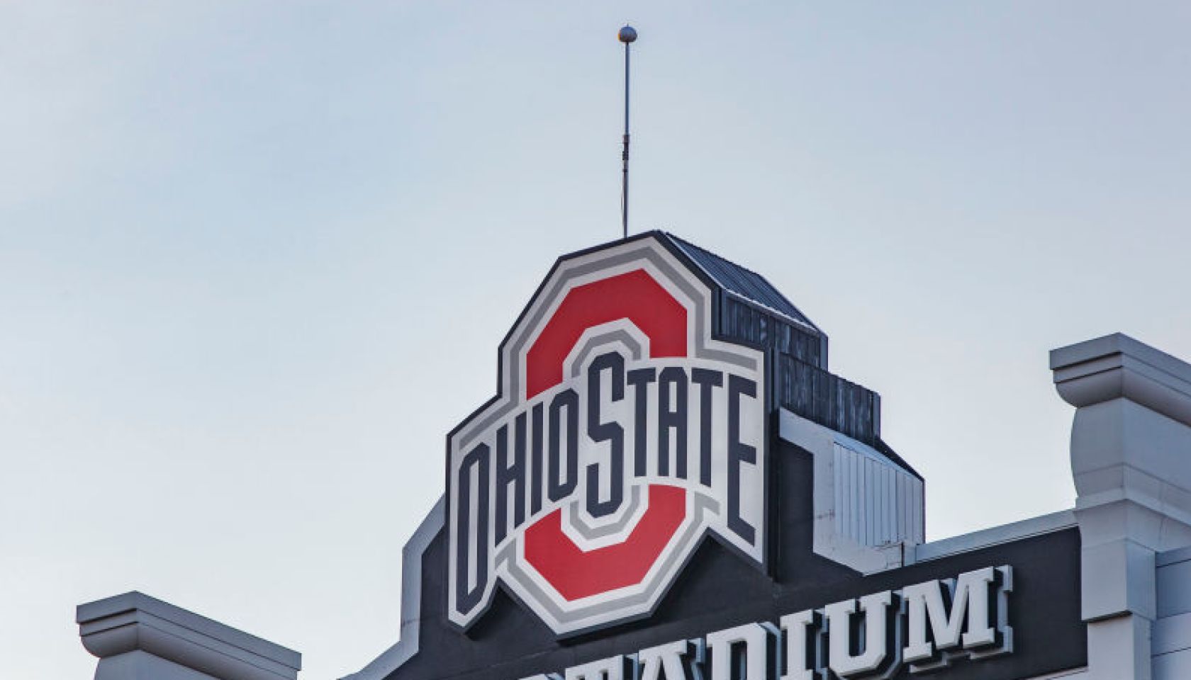 The Ohio State University logo at the top of the Ohio...