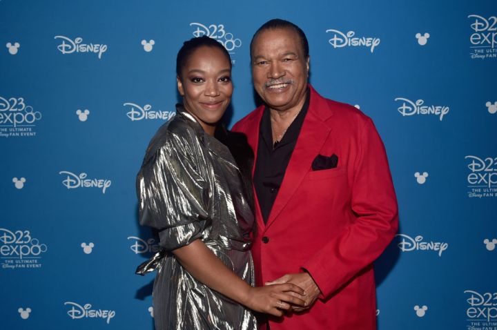 With Billy Dee Williams At D23 Expo