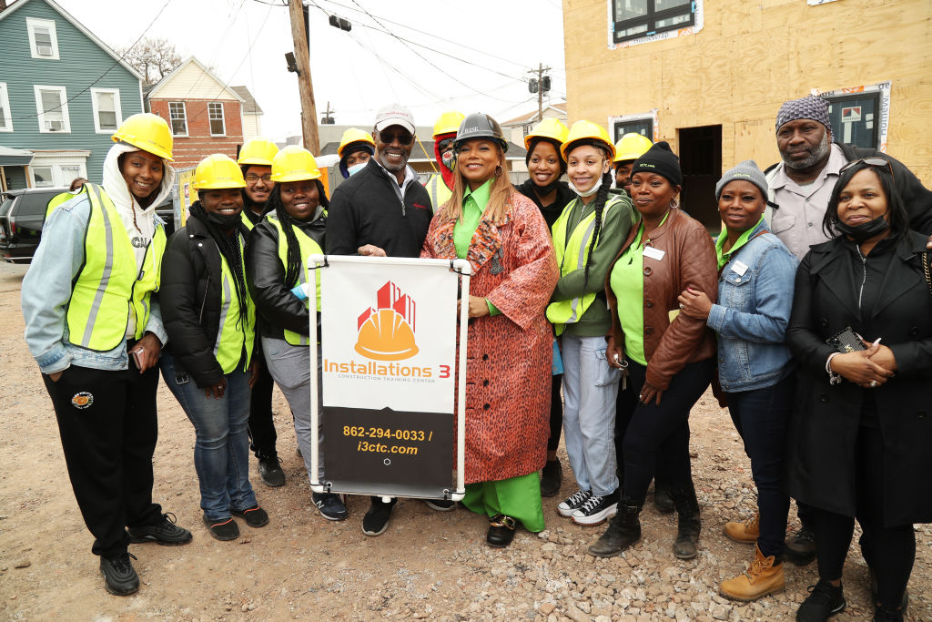 Queen Latifah Attends And Speaks At Groundbreaking Celebration For New Development In Newark