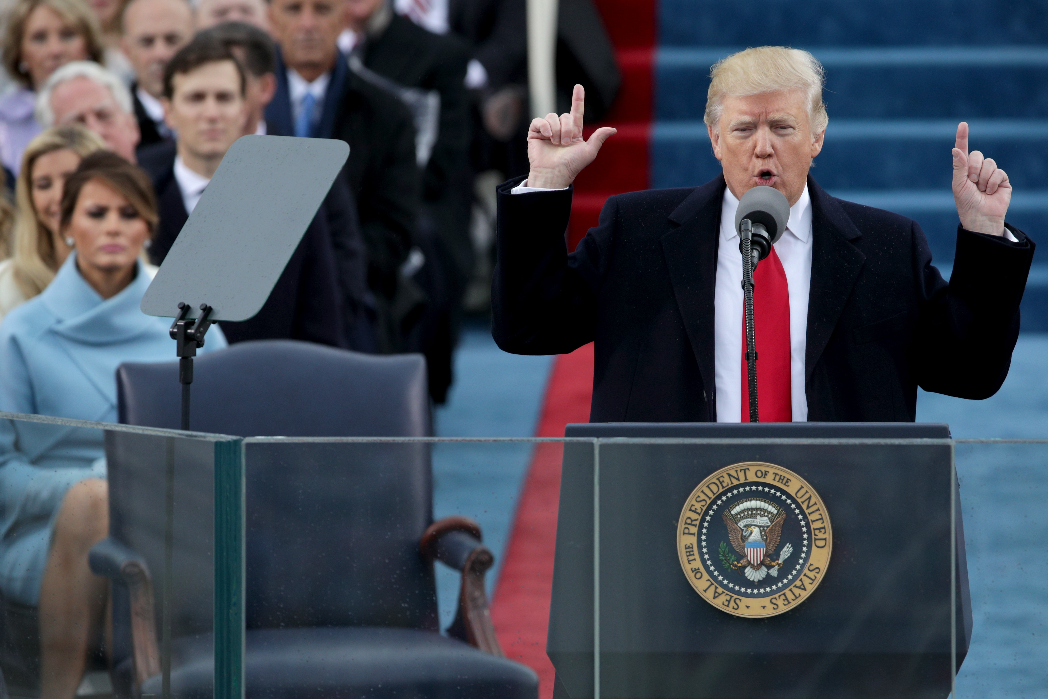 Donald Trump Is Sworn In As 45th President Of The United States