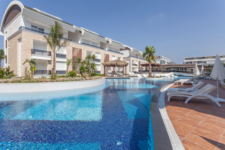 Luxury Construction hotel with Swimming Pool