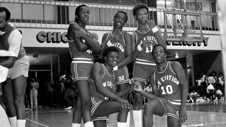 New Edition Vs. California All-Stars In Chicago