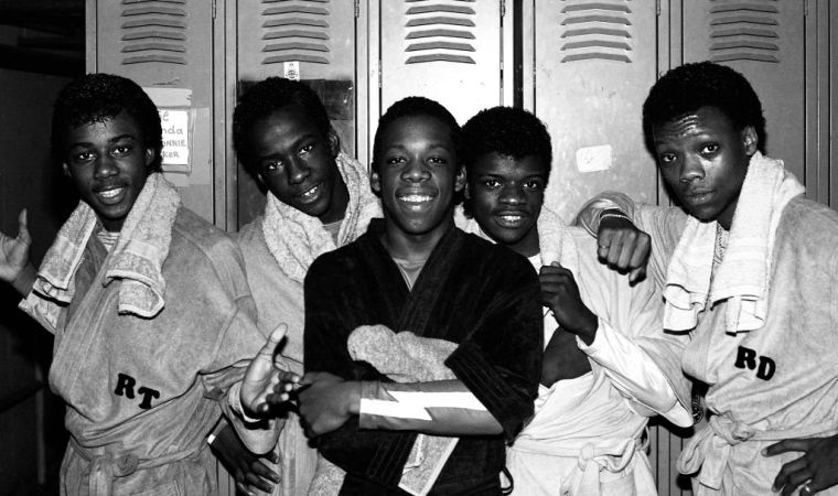 New Edition Promotional Visit In Gary, Indiana