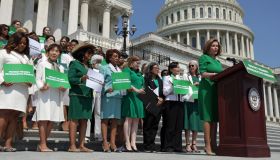 Pelosi, Female Representatives Discuss Legislation To Protect Reproductive Freedom