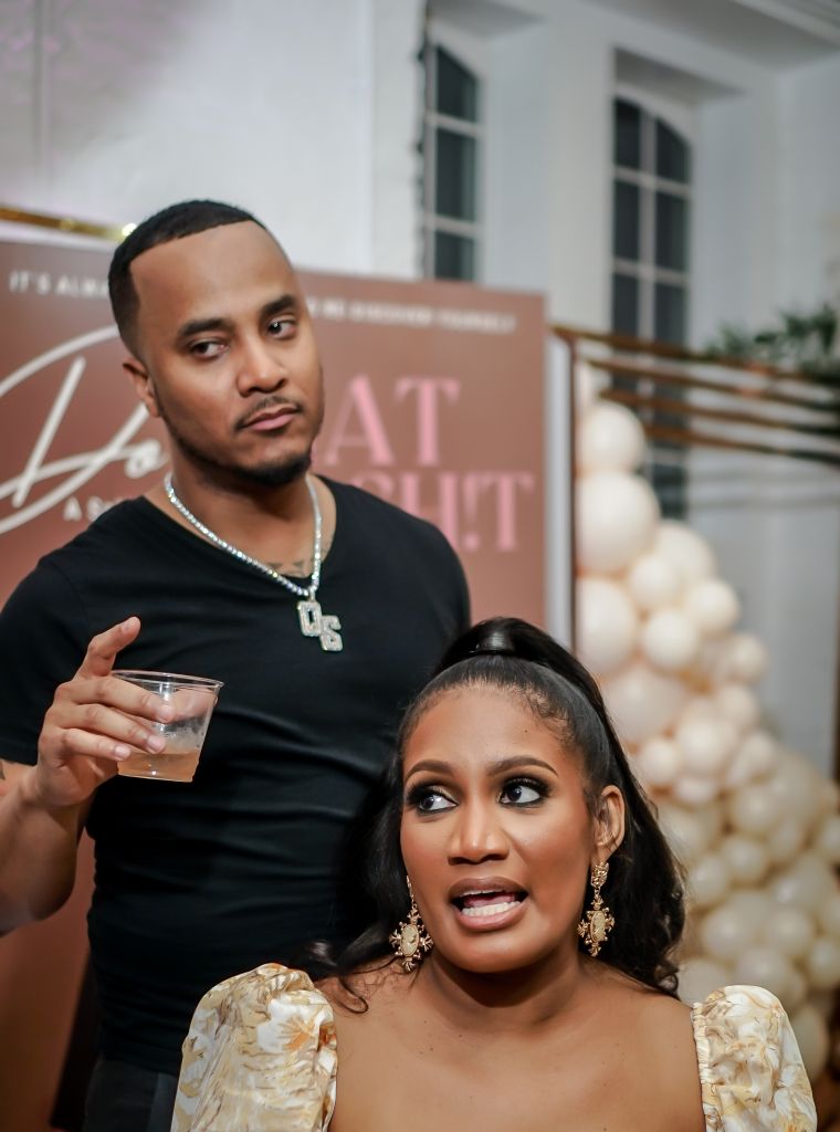 DJ QuickSilva and Ashley Silva at the Love & Marriage: D.C. Season Finale Party