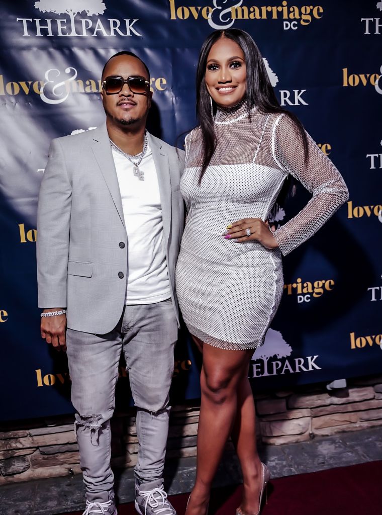 DJ QuickSilva and Ashley Silva at the Love & Marriage: D.C. Season Finale Party