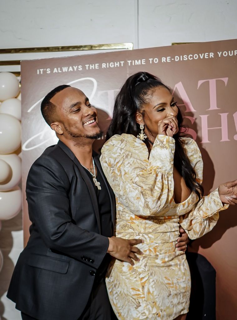 DJ QuickSilva and Ashley Silva at the Love & Marriage: D.C. Season Finale Party