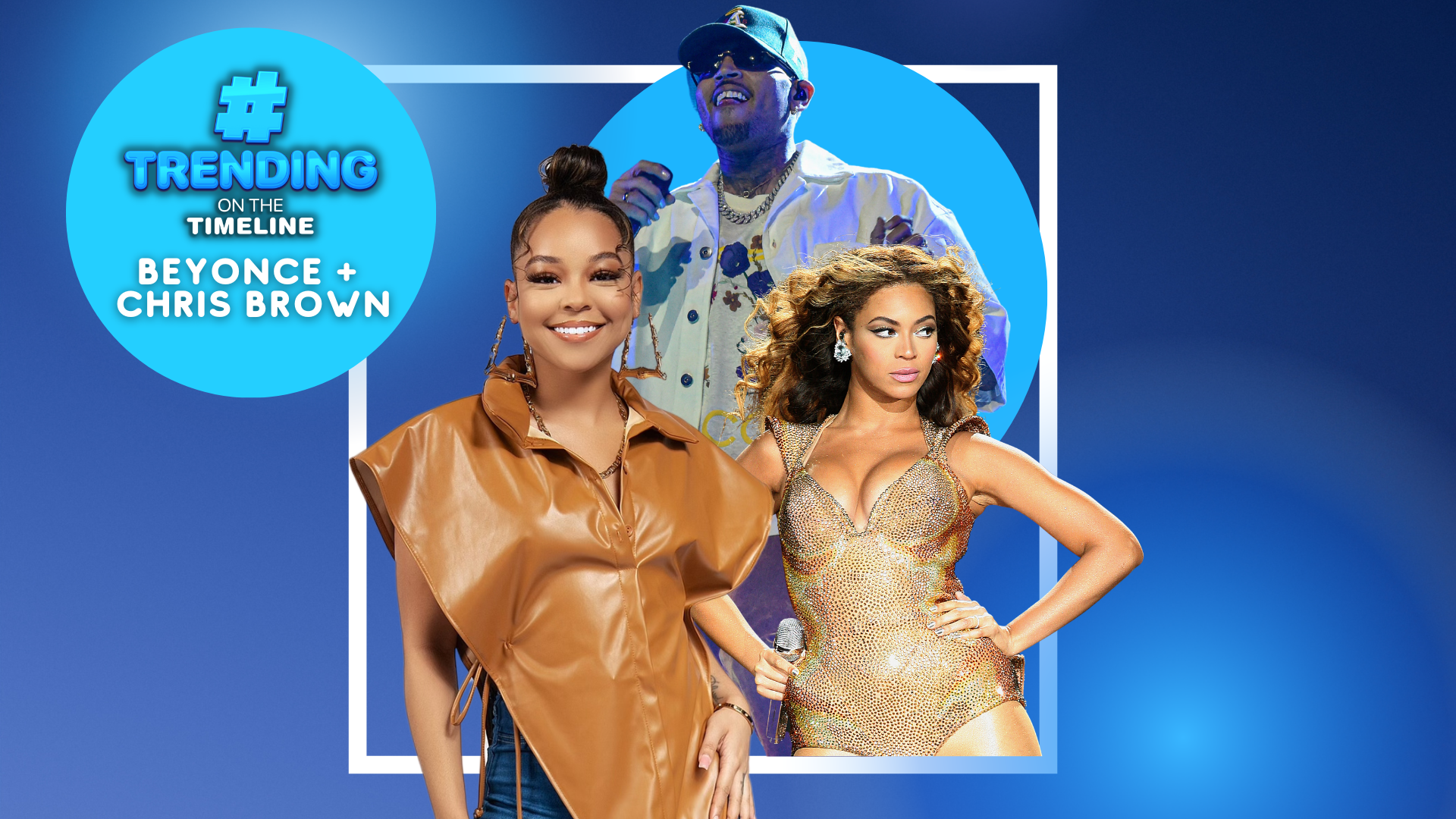 Trending on the timeline Beyonce Chris Brown